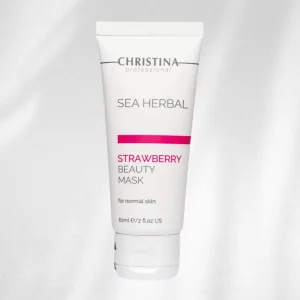 Christina Полунична маска для нормальної шкіри - Sea Herbal Beauty Mask Strawberry