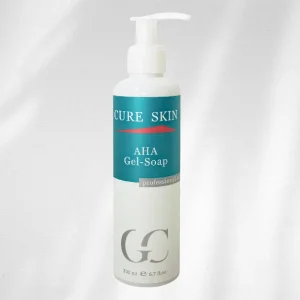 Очищувальне гель-мило з AHA кислотами для проблемної шкіри Cure Skin AHA Gel-Soap