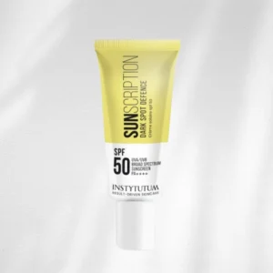 Instytutum Cонцезахисний крем - SUNSCRIPTION DARK SPOT DEFENCE SPF50, 10 мл
