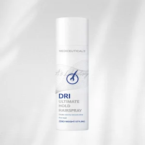 Mediceuticals Невагомий лак для волосся оптимальної фіксації DRI Ultimate Hold Hairspray