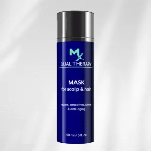 Mediceuticals MX Dual Therapy Відновлююча та антивікова маска для волосся і шкіри голови Mediceuticals MX Dual Therapy Mask For Scalp And Hair, 150 мл