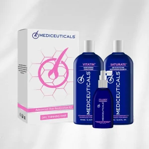 Mediceuticals Набір для стимулювання росту волосся для жінок Mediceuticals Hair Restoration Kit For Women (Dry)