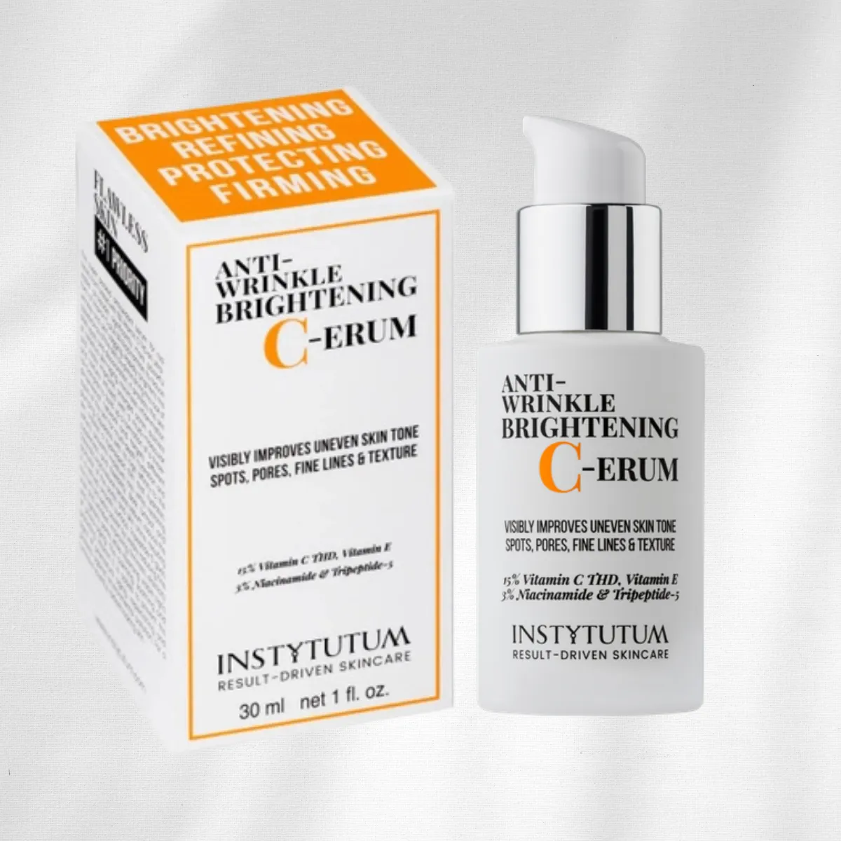 Instytutum Суперконцентрований серум з вітаміном С - Anti-wrinkle brightening C-erum, 30 мл