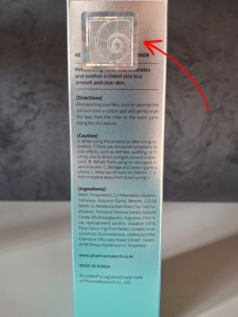 REJURAN Тонік для відновлення балансу шкіри - Healer Rebalancing Toner - Зображення 4