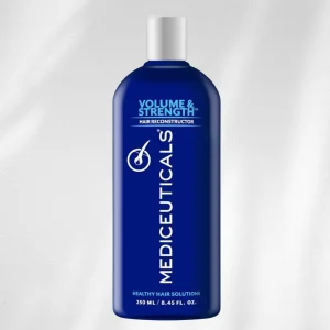Mediceuticals Volume & Strength Реконструктор для тонкого, пошкодженого або ослабленого волосся Mediceuticals Healthy Hair Solutions, 250 мл